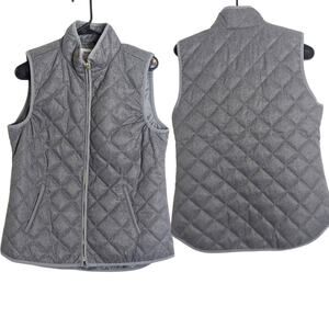NWOT Quilted Puffer Vest Zip Front Pockets Lined Women's Size Medium